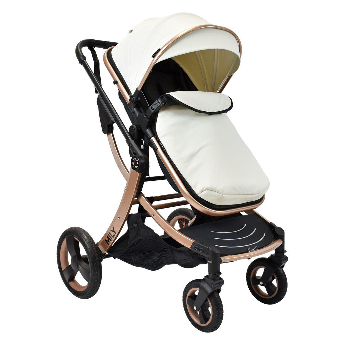 Coche Moises Bebé Mily Cs Blanco Priori
