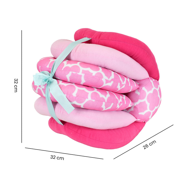 Almohada de Lactancia Ajustable Rosa Premium Baby PB-L102PK