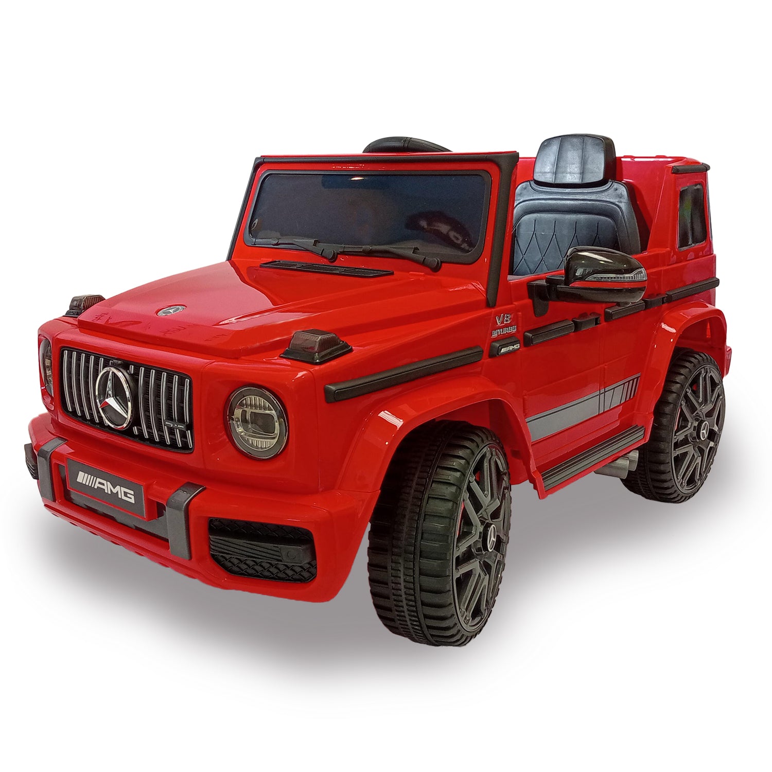 Carro montable con control Mercedes Benz Rojo LQ003