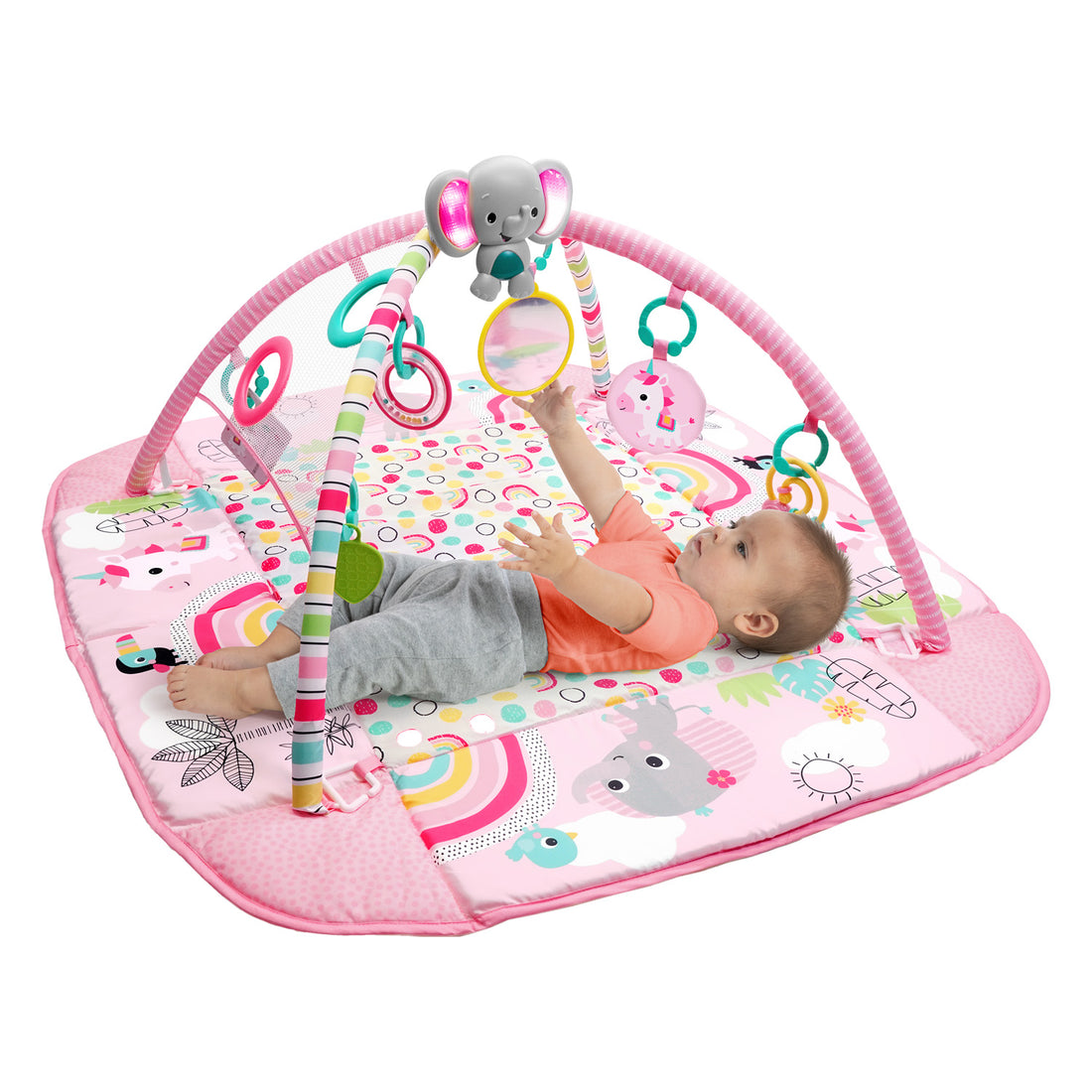 Gimnasio de Actividades Zafari Rosado 12625 Bright Starts