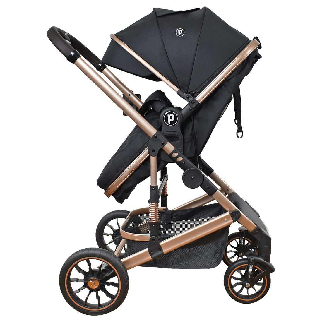 Coche Bebe 4 en 1 Travel System Cris Priori Negro