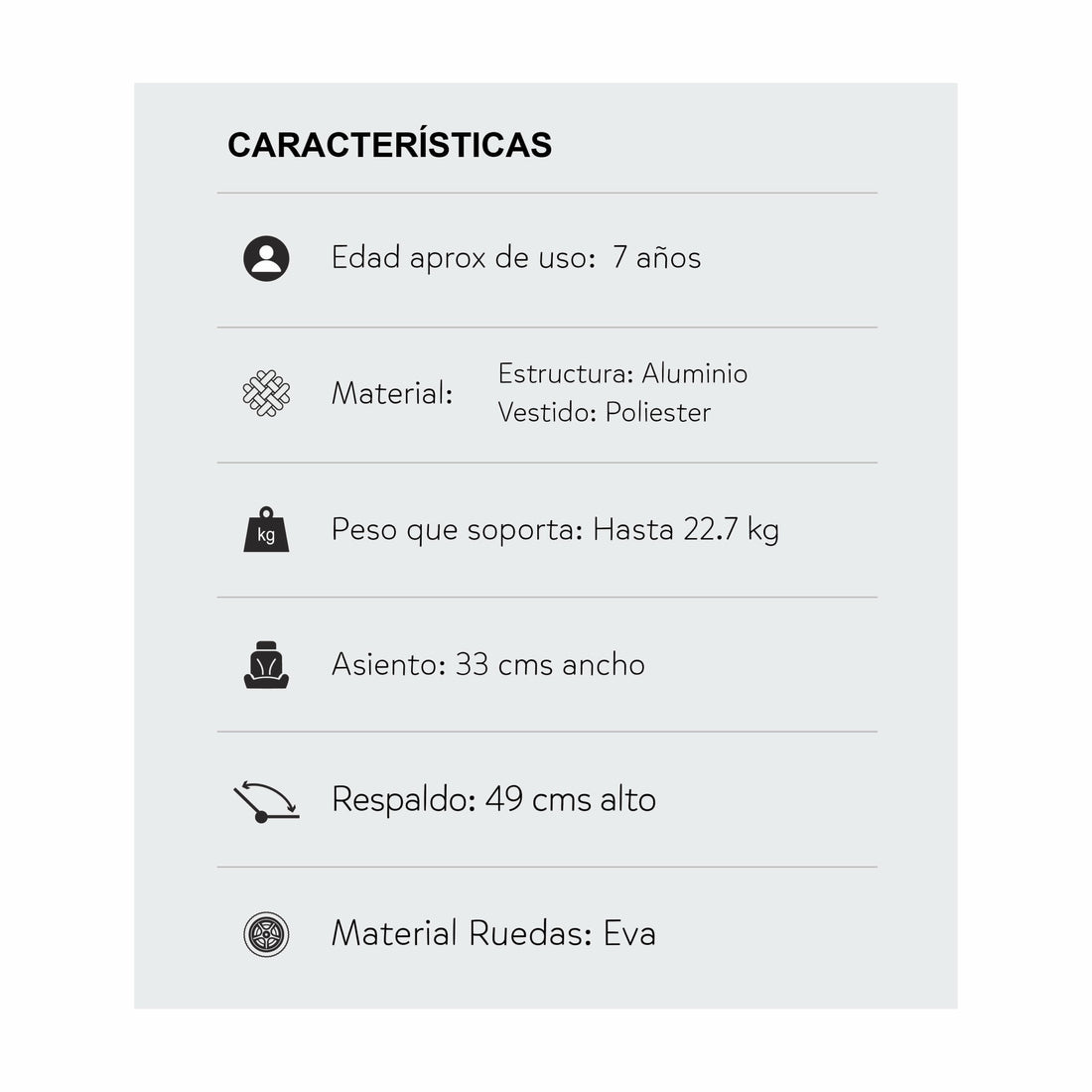 Coche Bebe Nuna Ultracompacto para Avión TRLV Camel