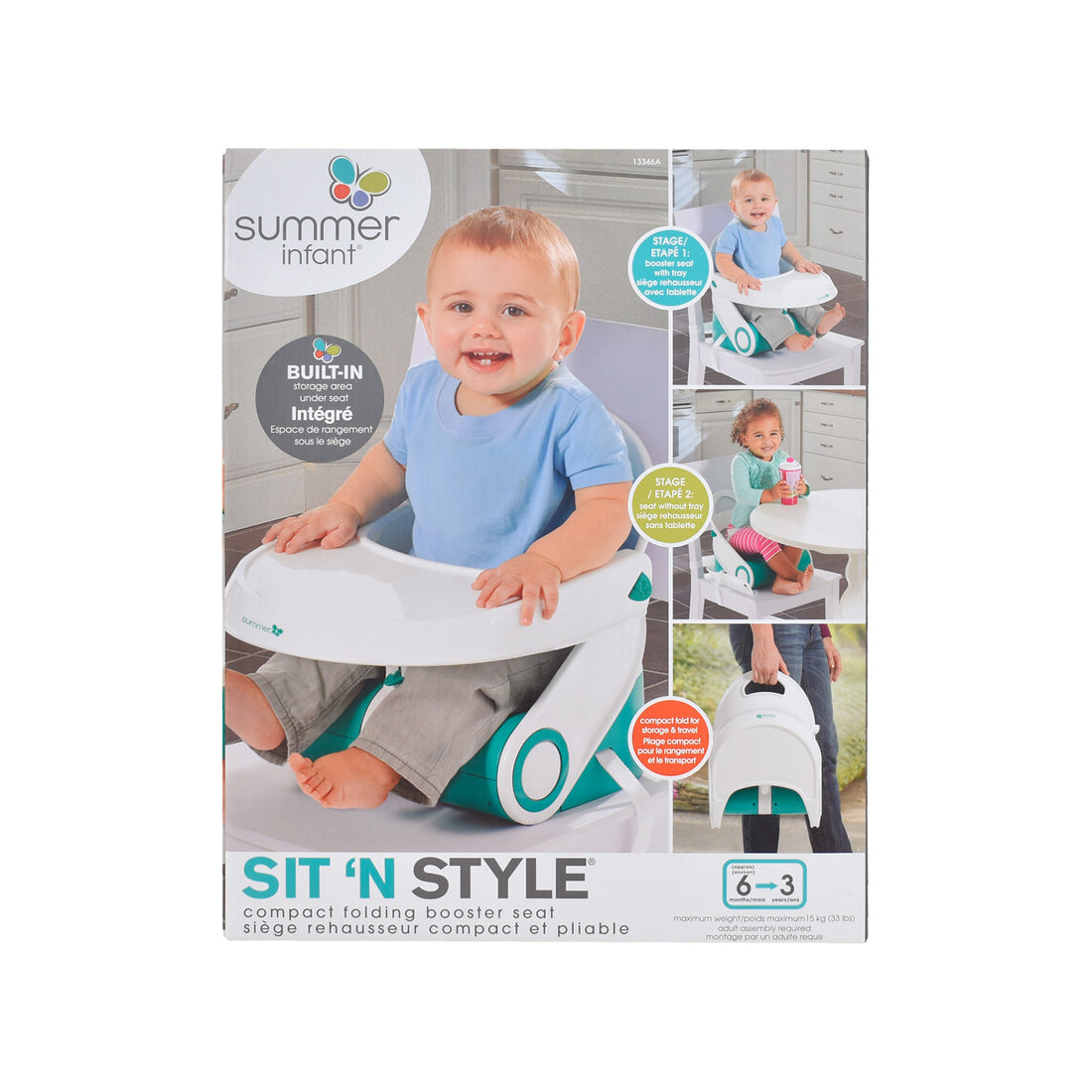 Silla de Comer Booster Plegable -Summer 13346ADSV