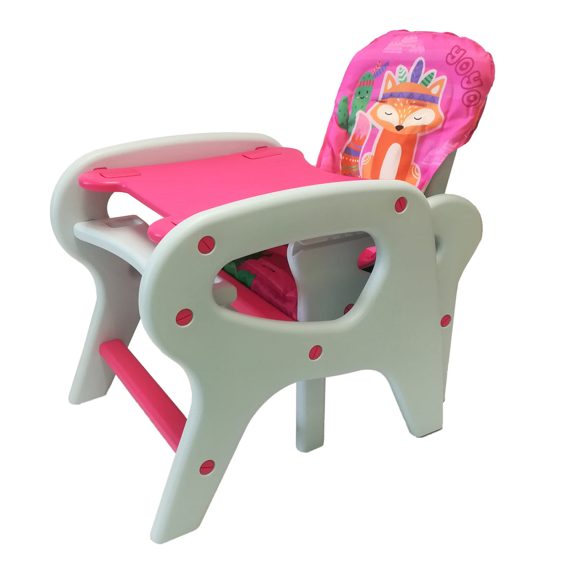 Comedor Bebe Escritorio Priori Rosa PCM10 Yoyo