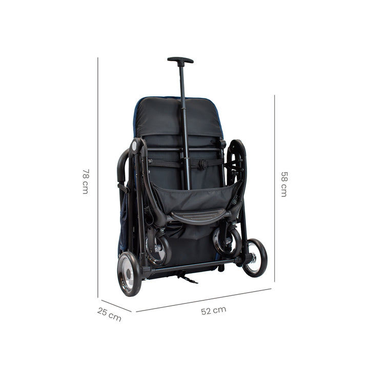 Coche Bebe Priori Tipo Maleta Ferrara Azul