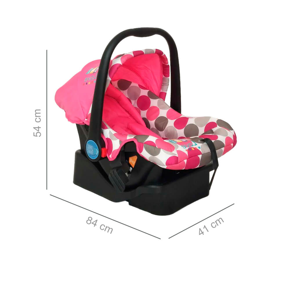 Coche Bebe Mami Love Rosa MM2043