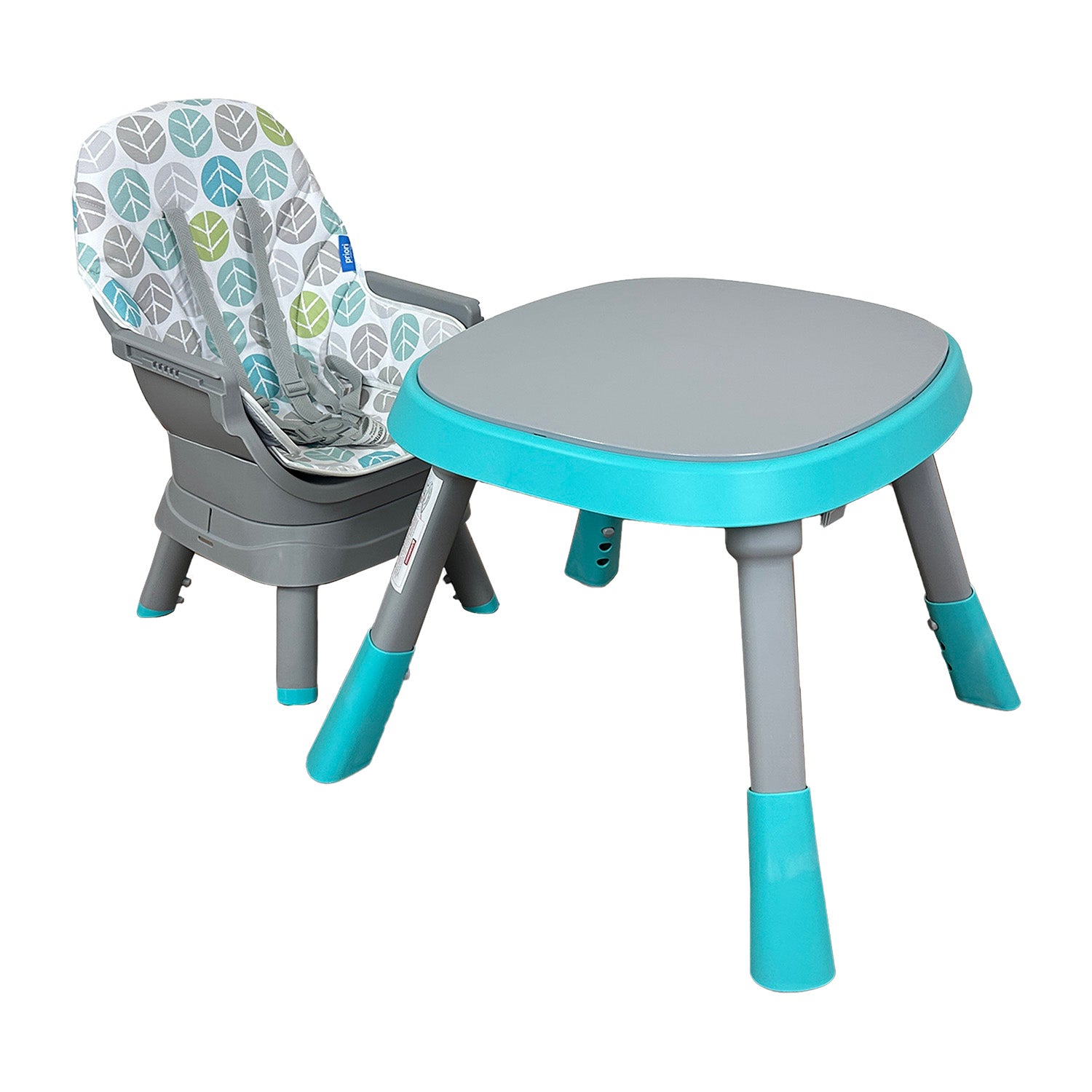 Silla Comedor bebé 12 en 1 con Giro 360 Yae de Priori Azul