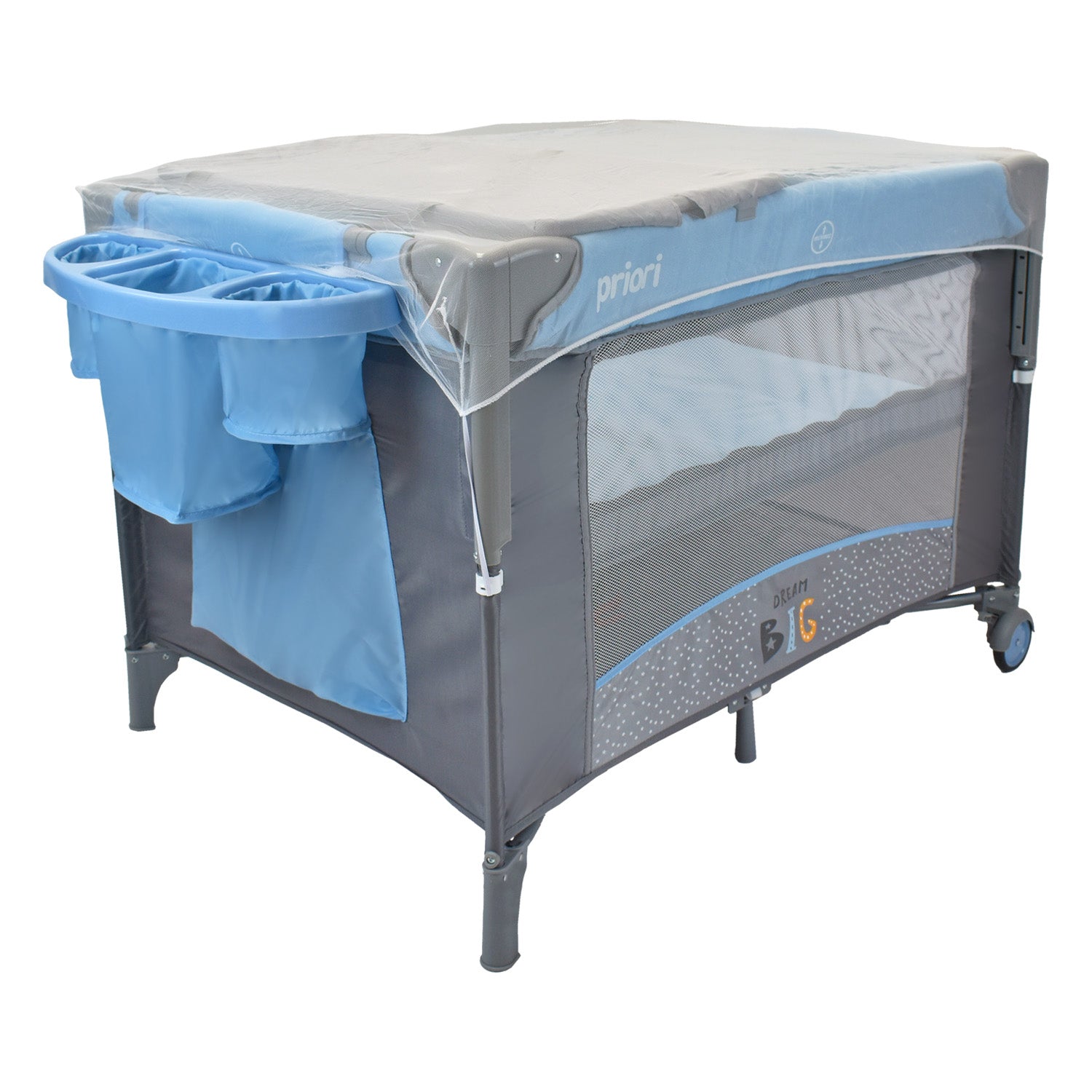 Combo Cuna Colecho Avanti + Paseador Park Priori Azul