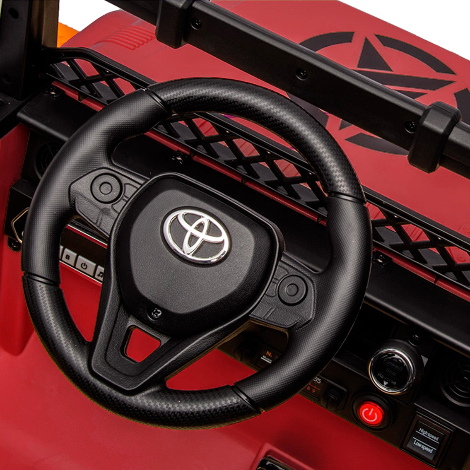 Carro Electrico Niño Niña Montable Toyota YJ2099 Rojo