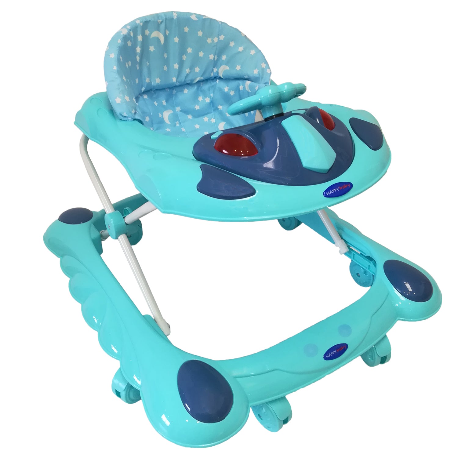 Caminador Musical Happy Baby Cm-003 Azul