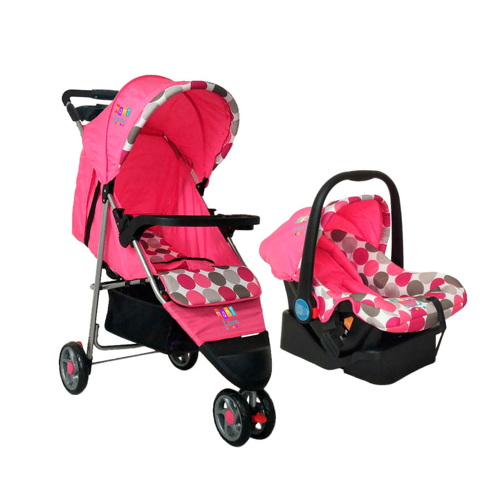 Coche Bebe Mami Love Rosa MM2043