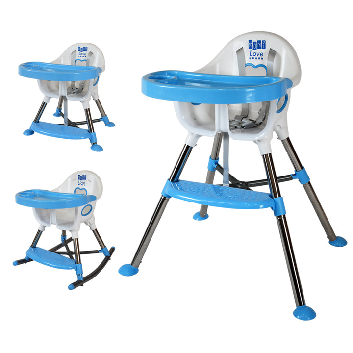 Silla comedor bebe 3en1 Mami Love Africa Azul