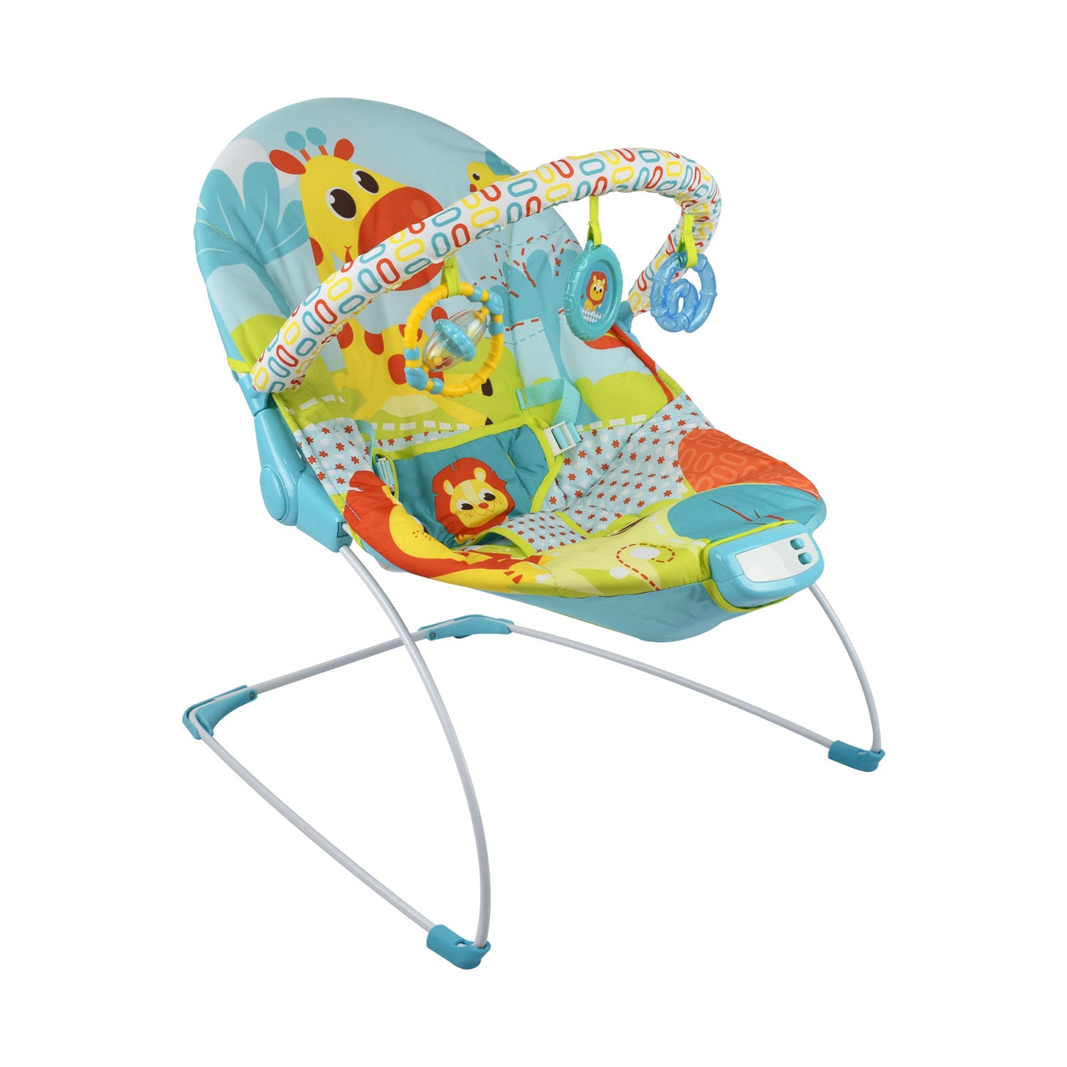Silla Bouncer Bebé Musical PB2003 Priori Azul
