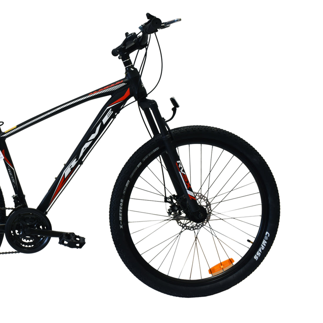 Bicicleta Rave Negro MTB Aro 27.5" de 21 Velocidades