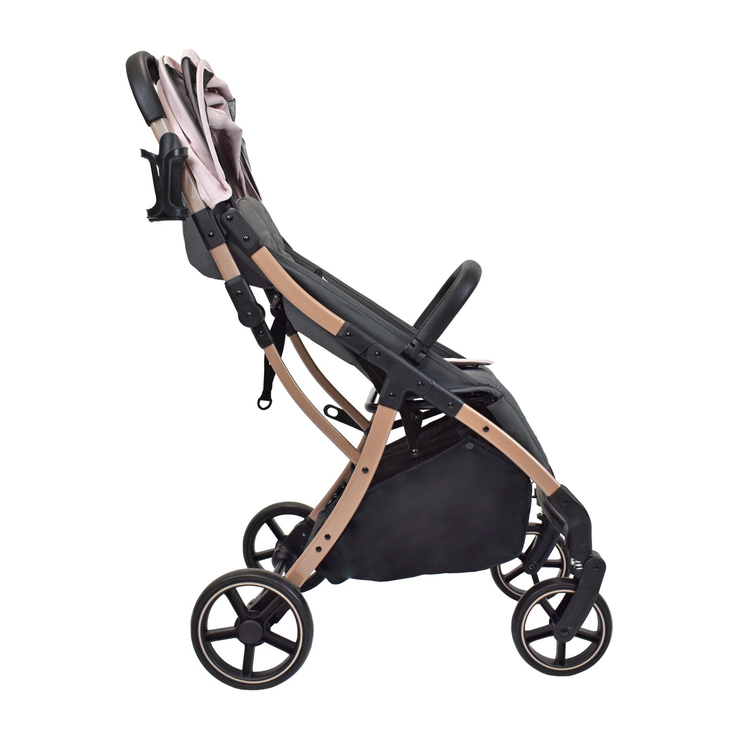 Combo Coche Nova Rosa +Cuna Ariel Octopus Priori Rosa