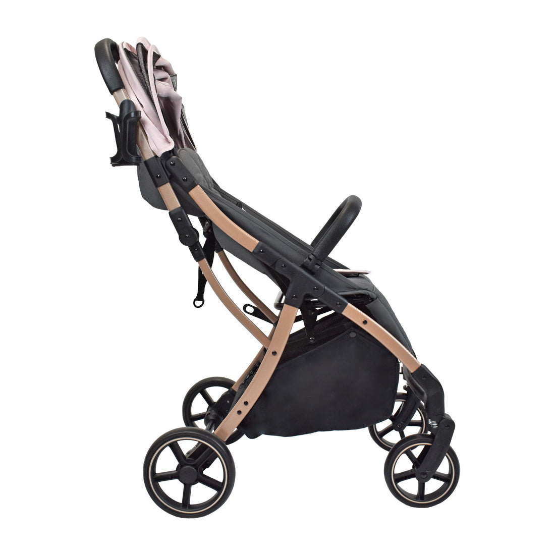 Combo Coche Nova Rosa +Cuna Ariel Octopus Priori Rosa