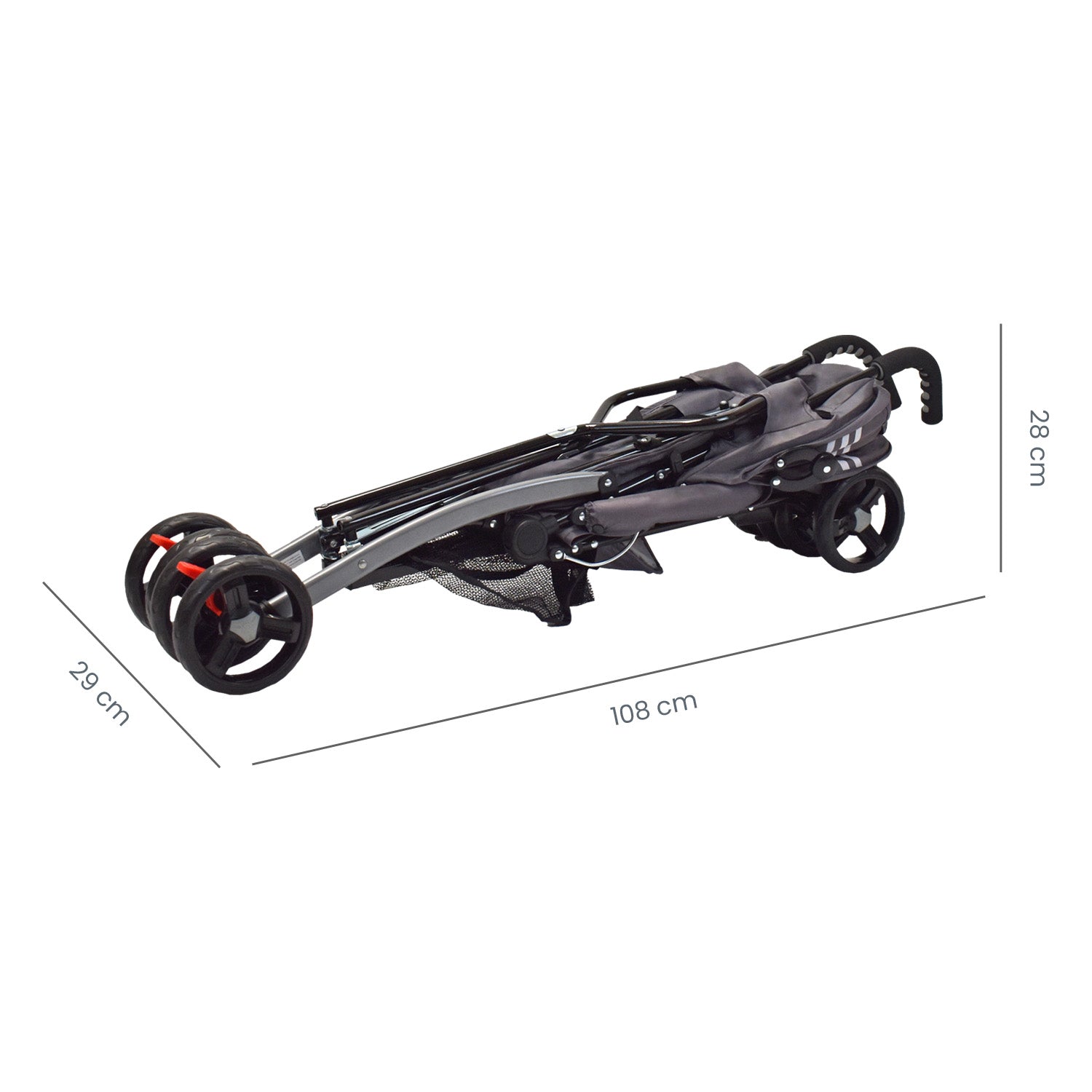 Coche paseador Bebe Ppa Gris Priori