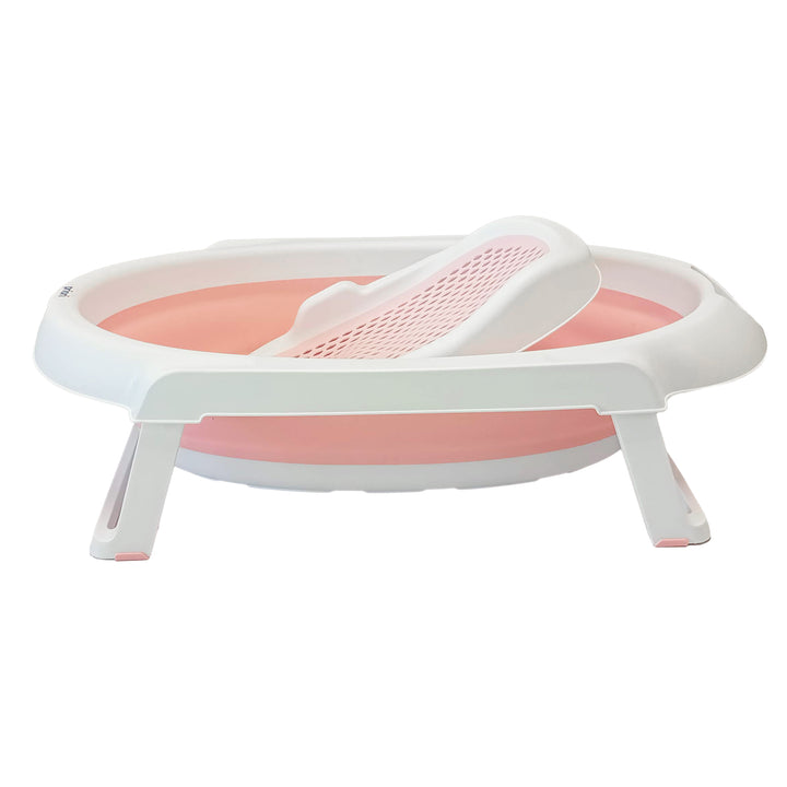 Bañera Bebe Plegable Portatil Suiza Priori rosa