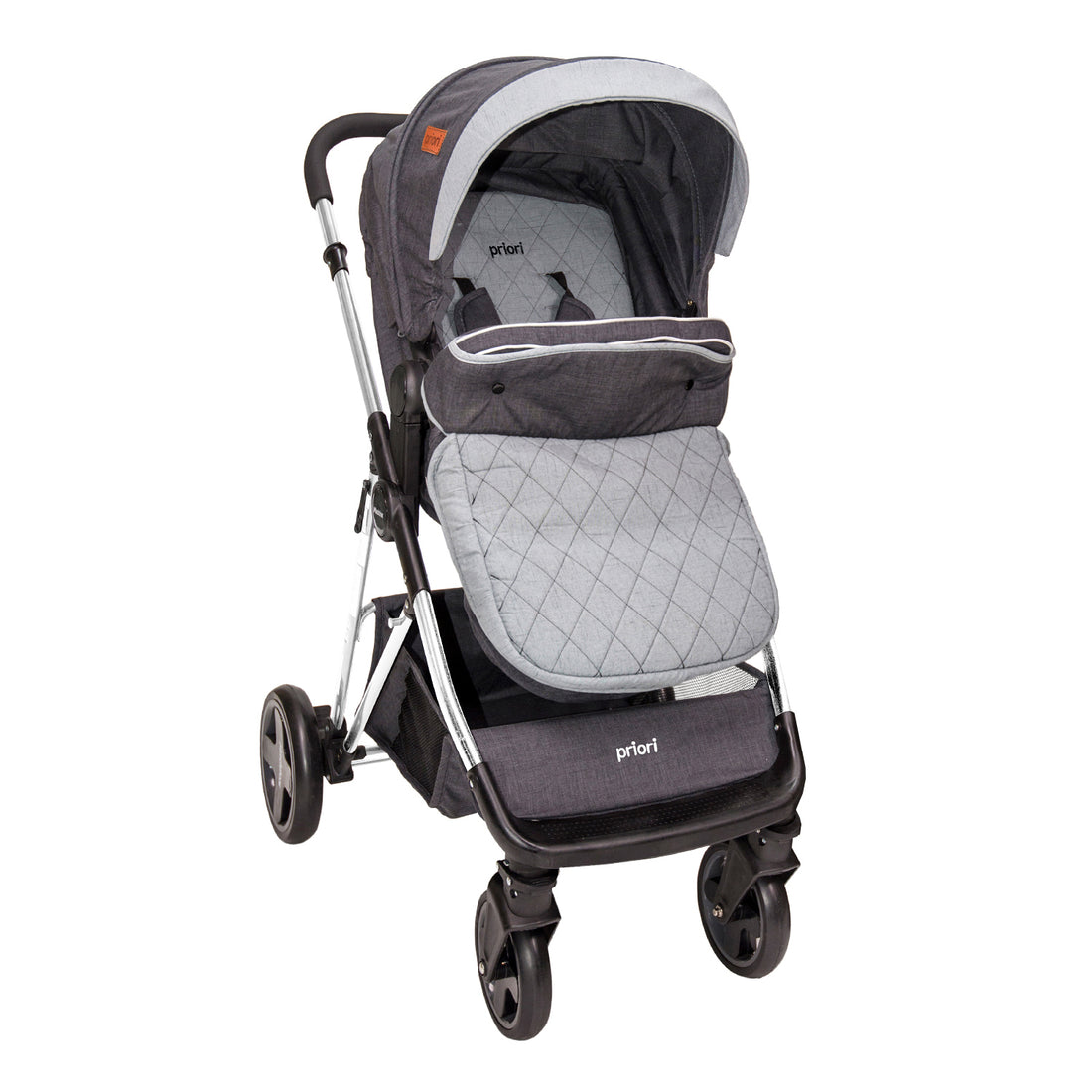 Coche Bebe Maddox 4en1 Priori Negro