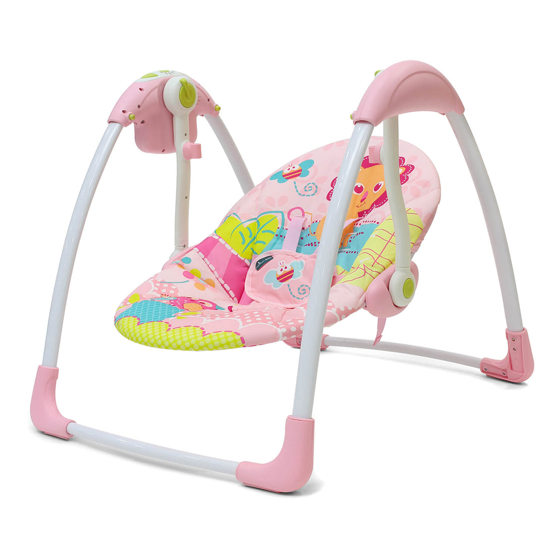 Columpio Mecedora Bebe Portátil PB2025 Priori Rosa