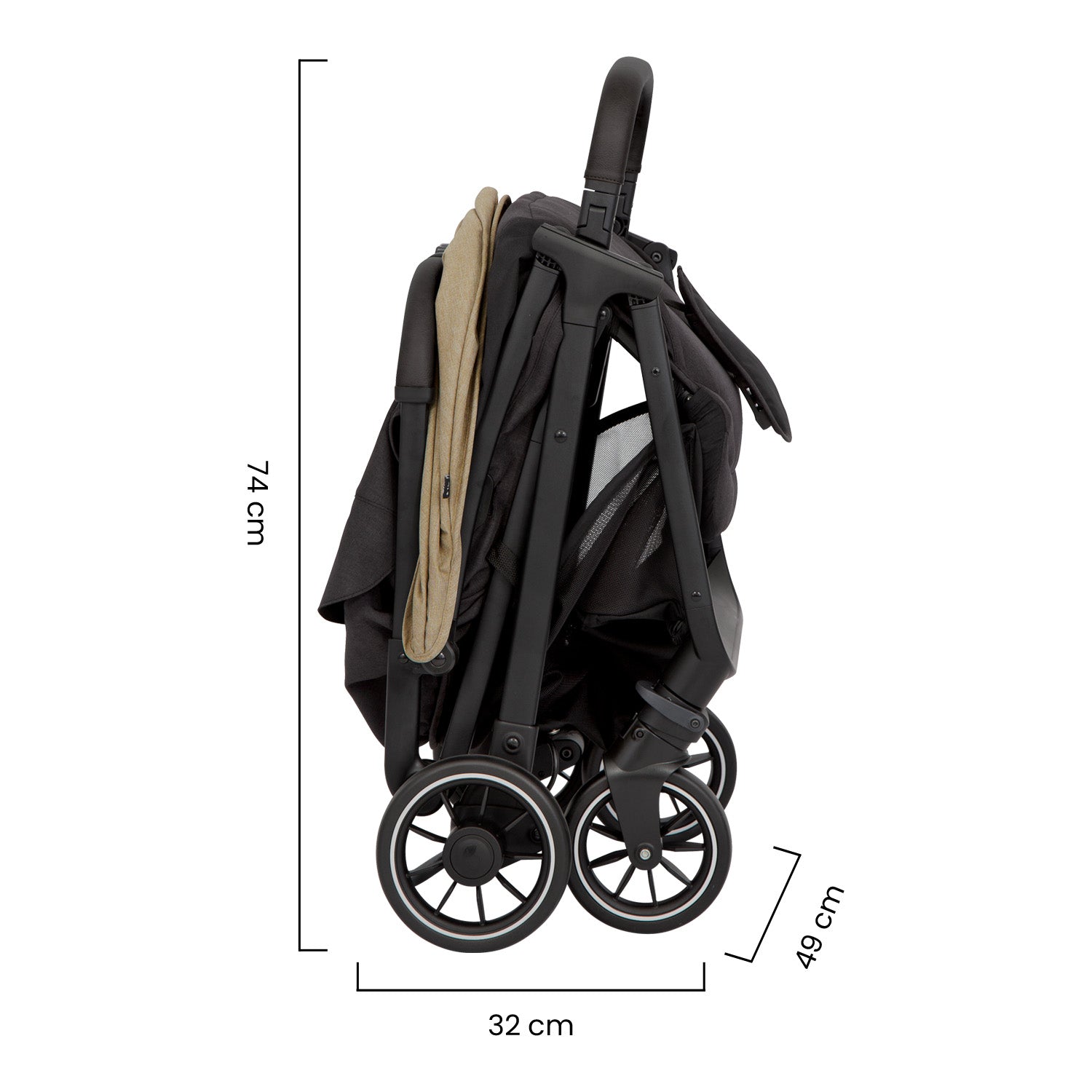 Coche Bebé Pact  Pro Joie Twig Beige