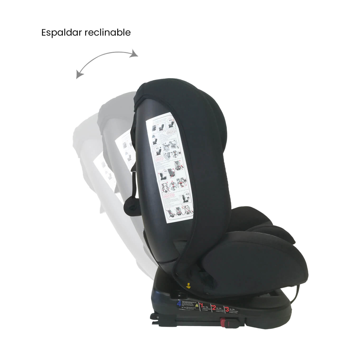 Silla Carro Bebe First 360° Gris Priori