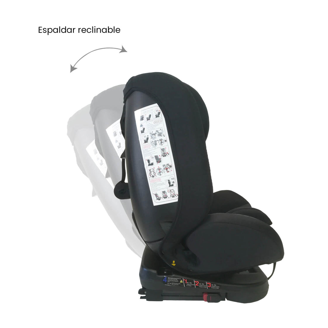 Silla Carro Bebe First 360° Gris Priori