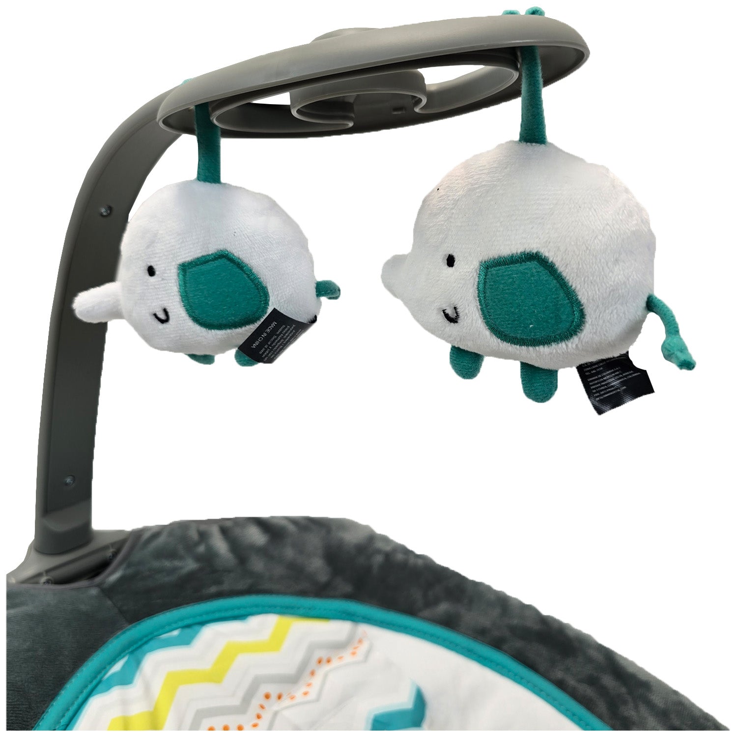 Silla Mecedora Bebé Plegable PB23102 Azul Premium Baby