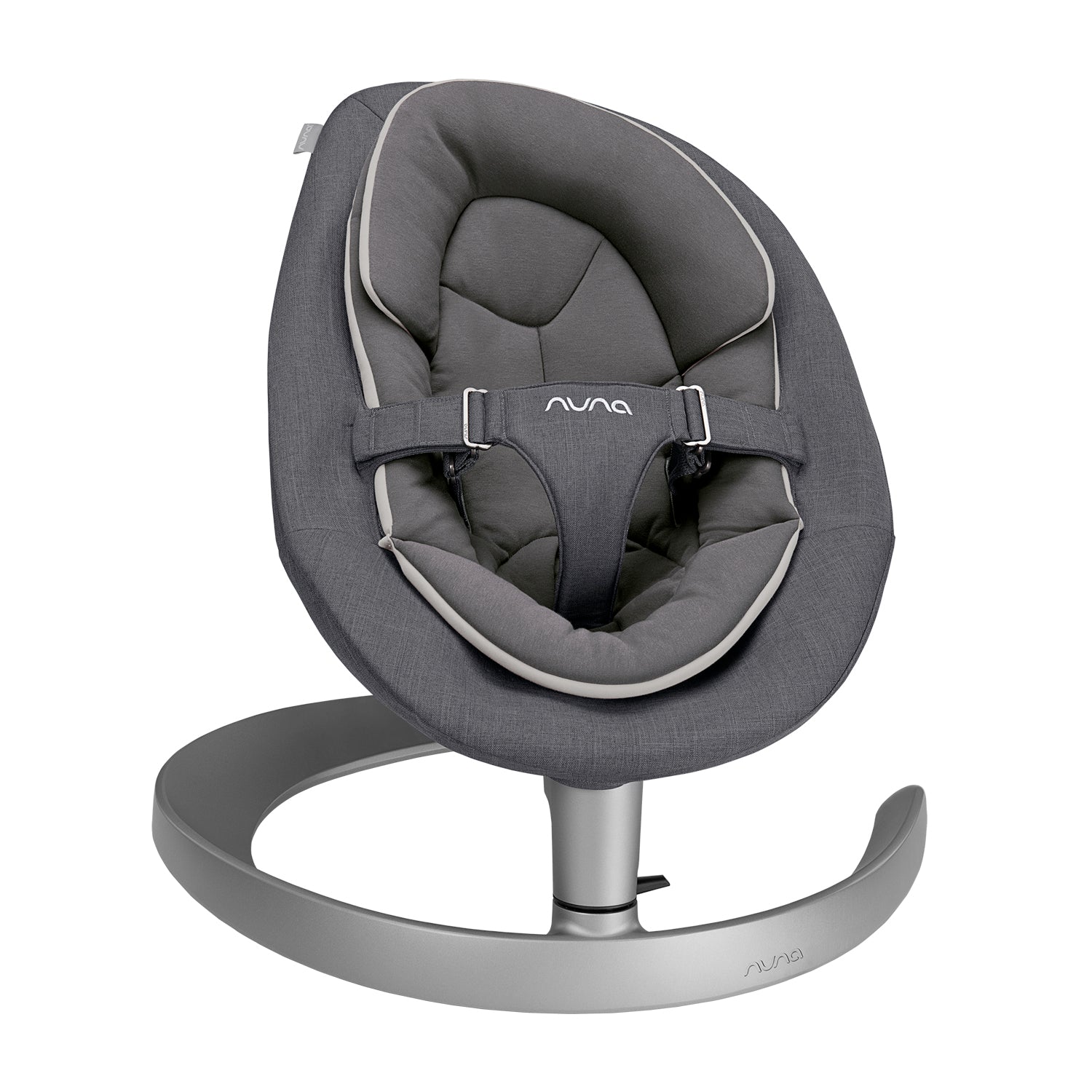 Silla Mecedora Bebe Nuna Leaf Grow Gris