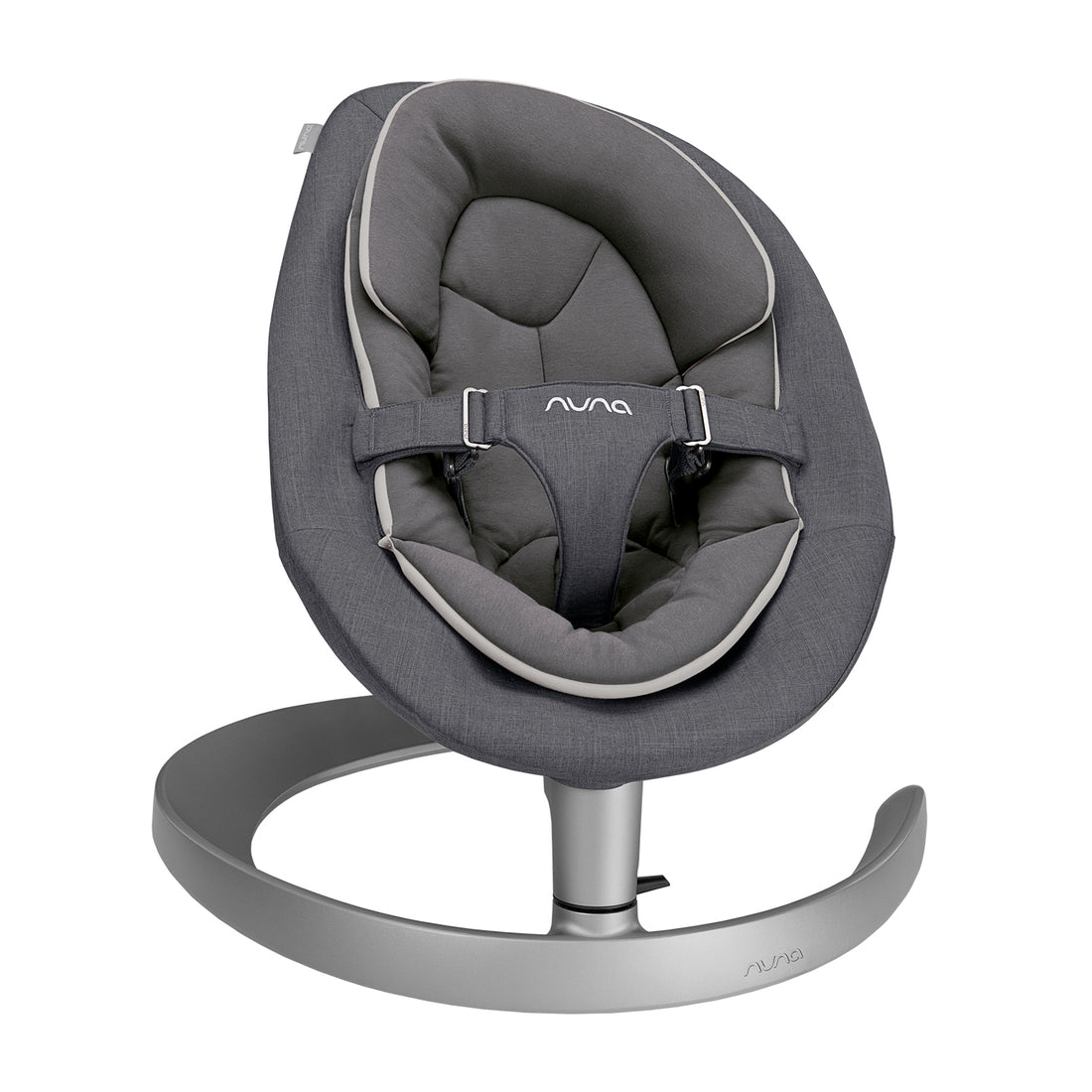 Silla Mecedora Bebe Nuna Leaf Grow Gris