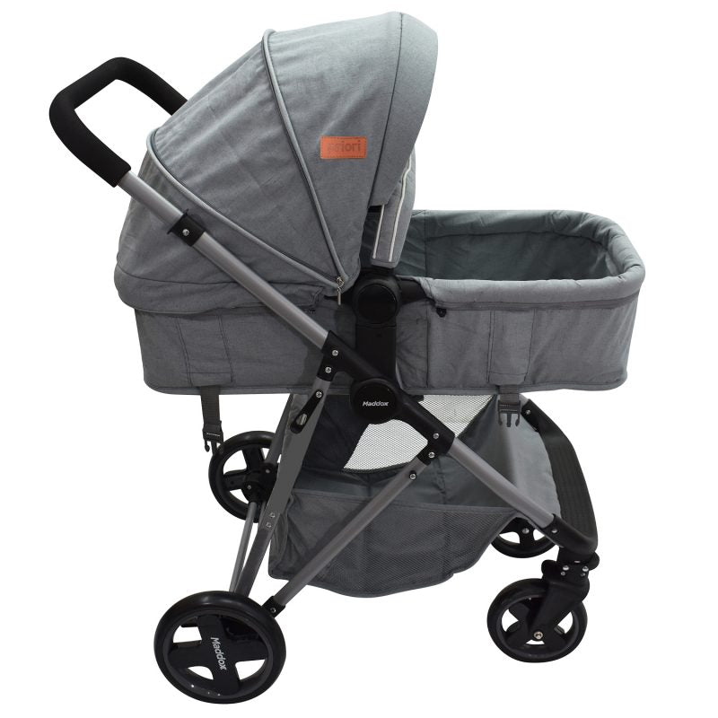 Coche Bebe Maddox 4en1 Priori Gris