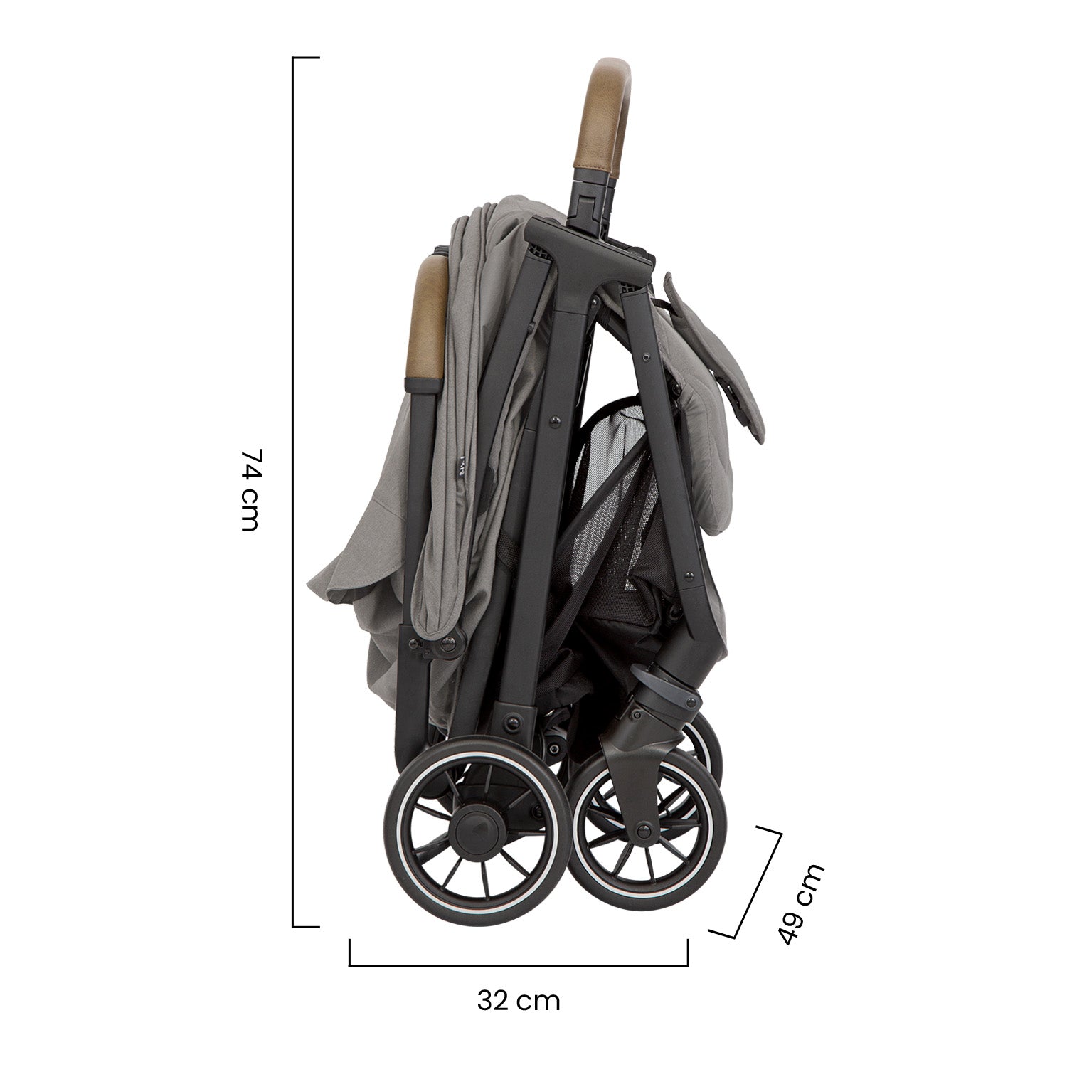 Coche Bebé Pact  Pro  Stroller Pebble Joie Gris