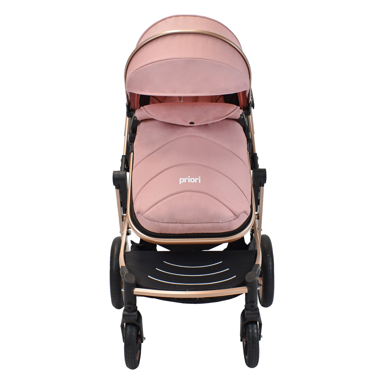 Coche Moises Bebé Mily Cs Rosa Priori
