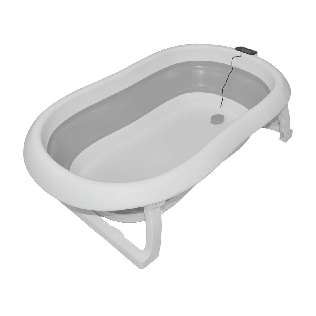 Bañera Bebe Plegable Portatil Ocean Priori Gris