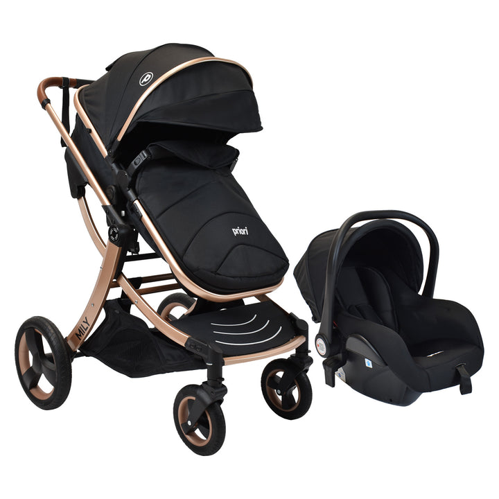 Coche Mily Ts  Bebé Negro de Priori