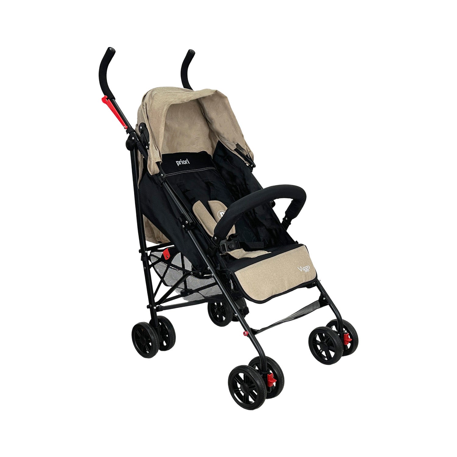 Coche de Paseo Bebé Viggo Priori Beige