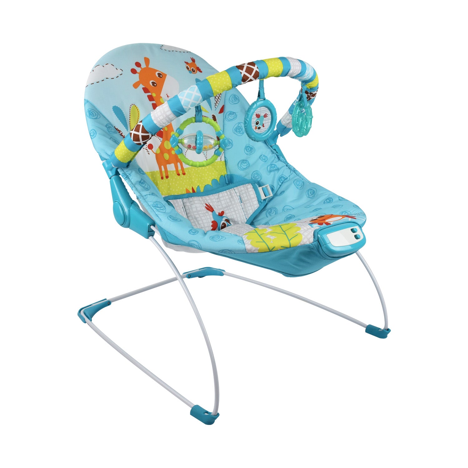 Silla Bouncer Bebé Musical PB2002 Priori Azul