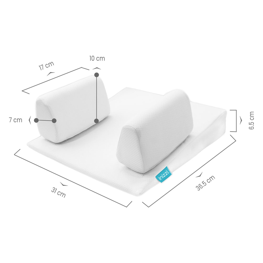 Cojín anti-reflujo Inizzi C6619 blanco