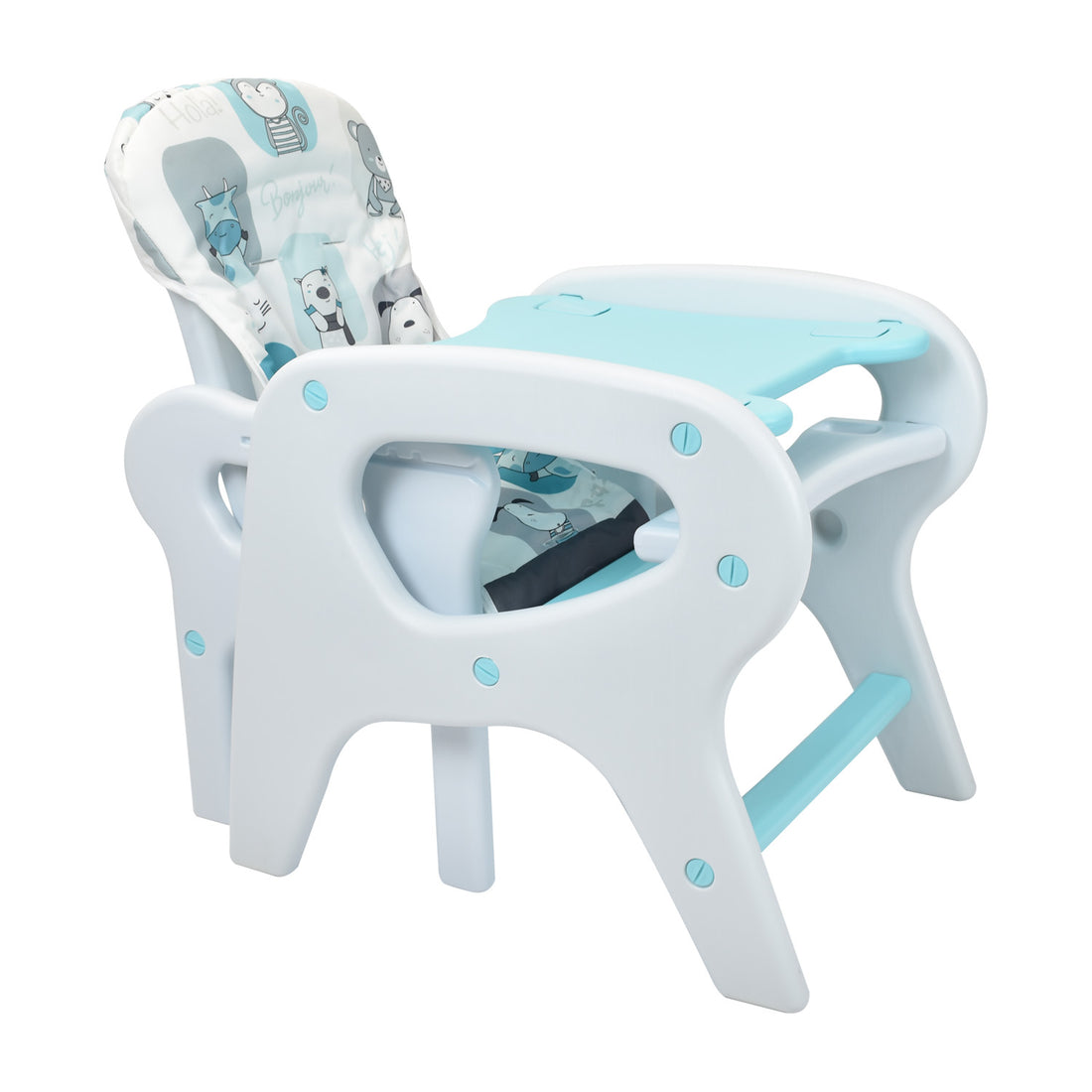 Comedor Bebe Escritorio PCM-10 Animals Azul Priori