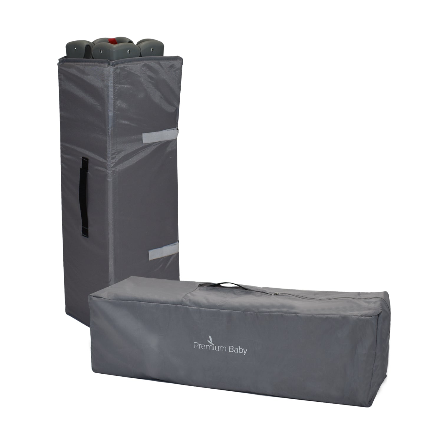 Combo Bebé Coche Frezzio + Cuna Mecedora Nápoles Gris
