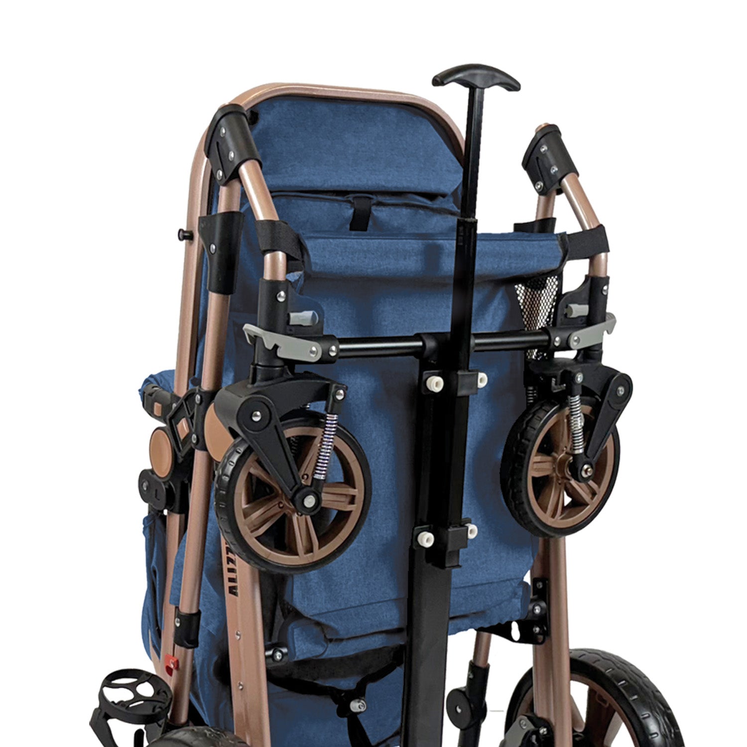Coche Bebe Moises Alizze Happy Baby Azul