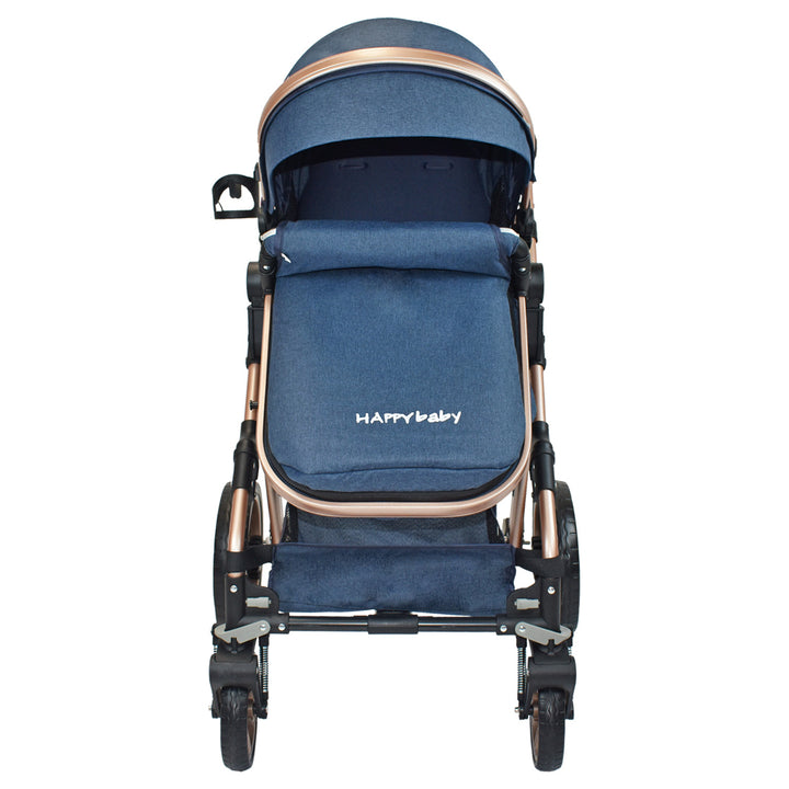 Coche Bebe Moises Alizze Happy Baby Azul