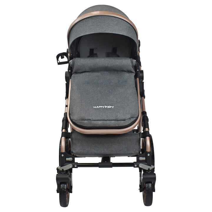 Coche Bebe Travel System  Alizze Happy Baby Gris
