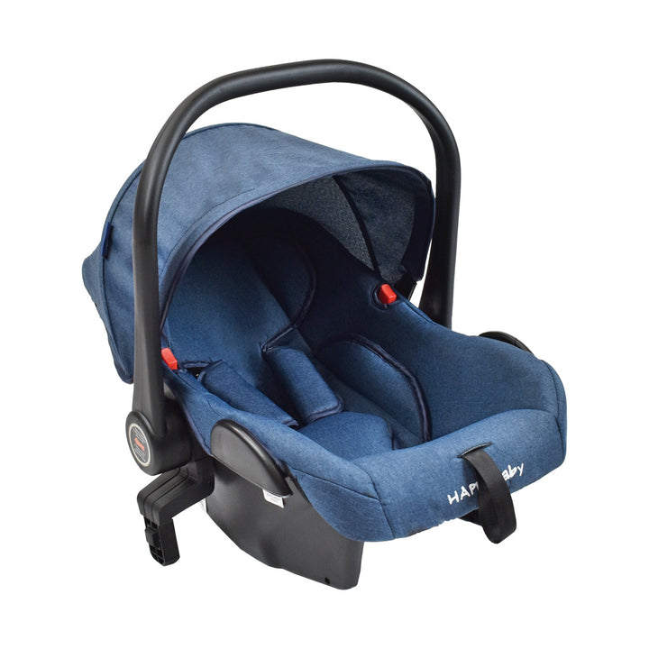 Coche Bebe Moisés Alizze Happy Baby Azul