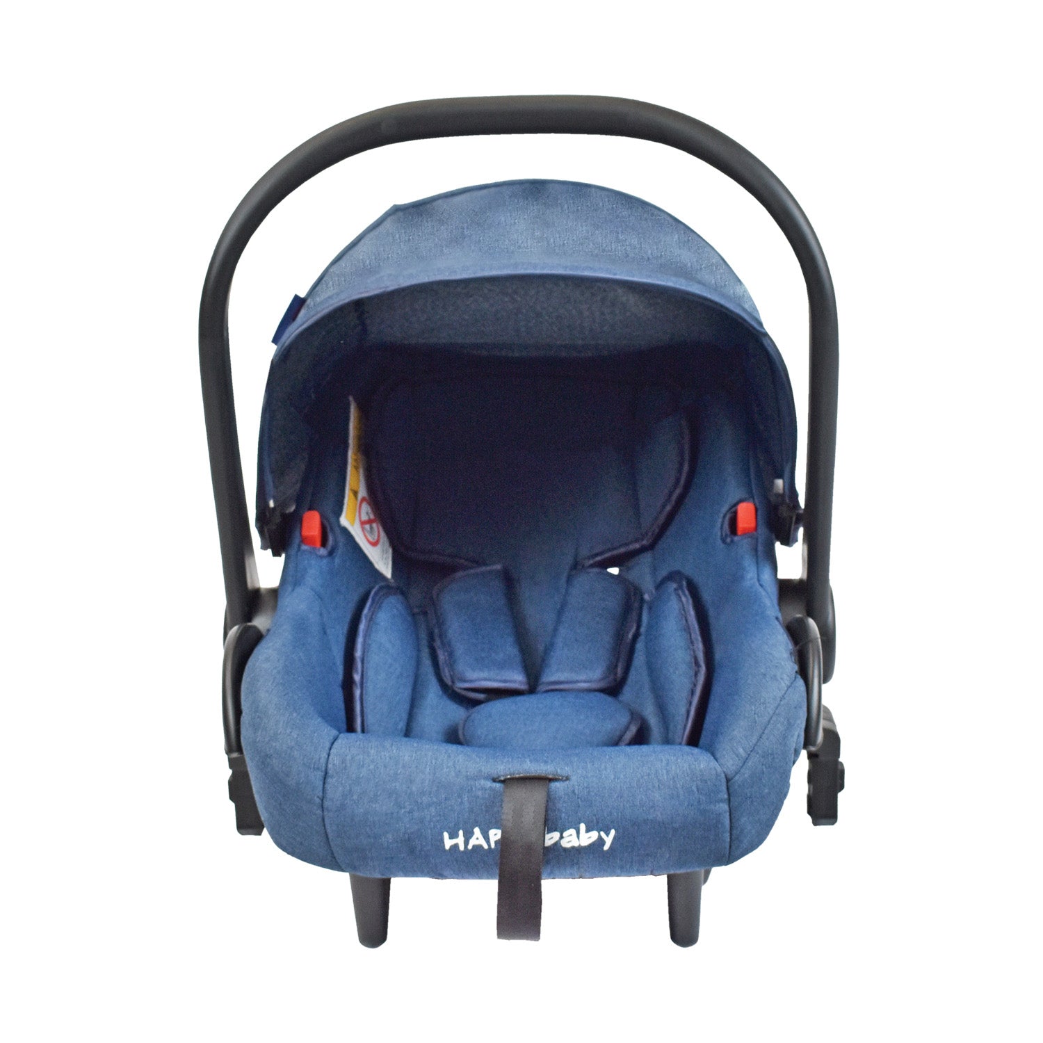 Coche Bebe Moisés Alizze Happy Baby Azul