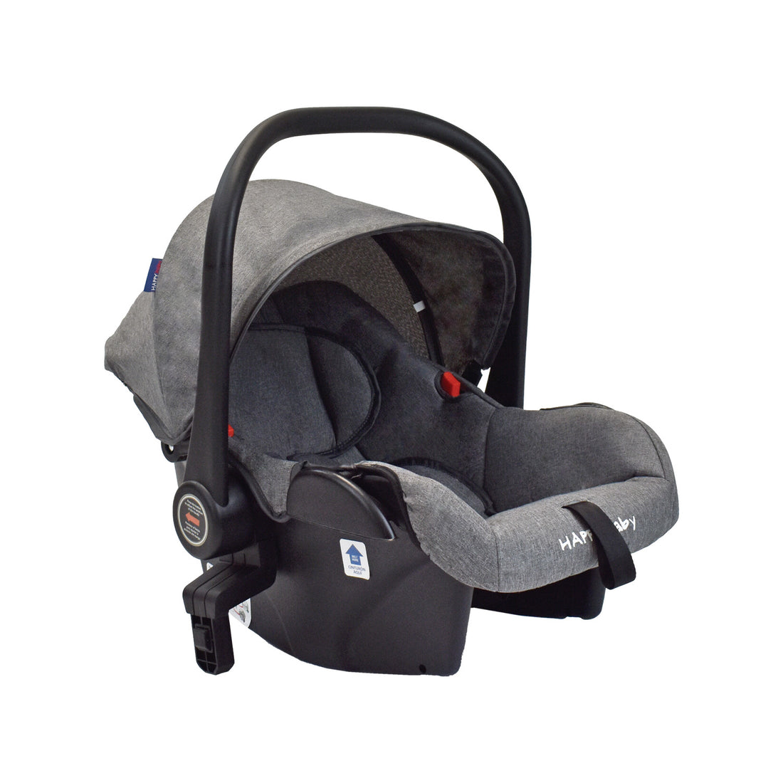 Coche Bebe Travel System  Alizze Happy Baby Gris