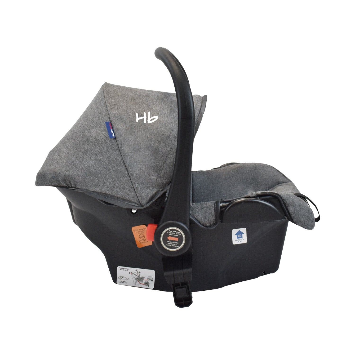 Coche Bebe Travel System  Alizze Happy Baby Gris
