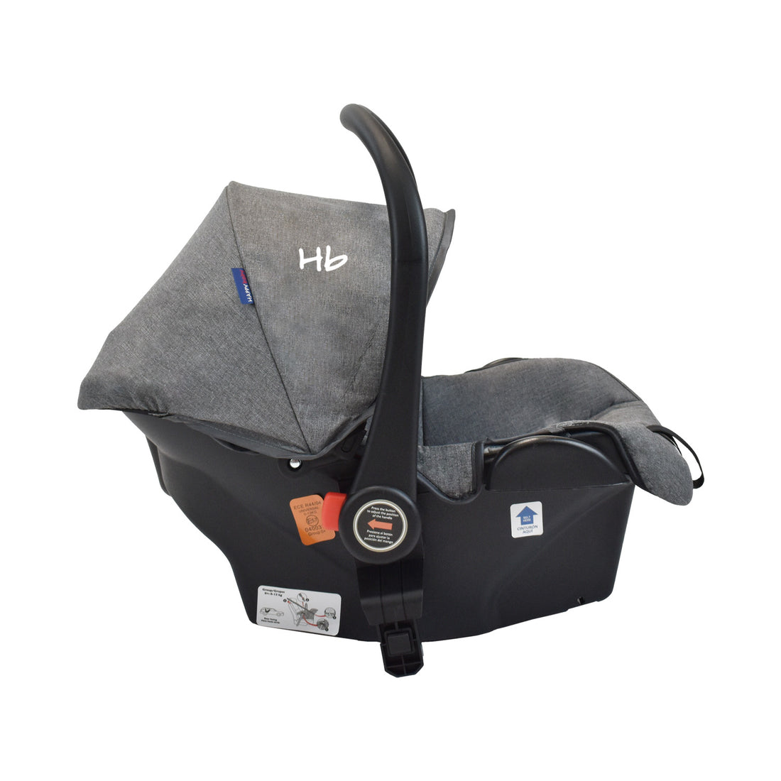 Coche Bebe Travel System  Alizze Happy Baby Gris