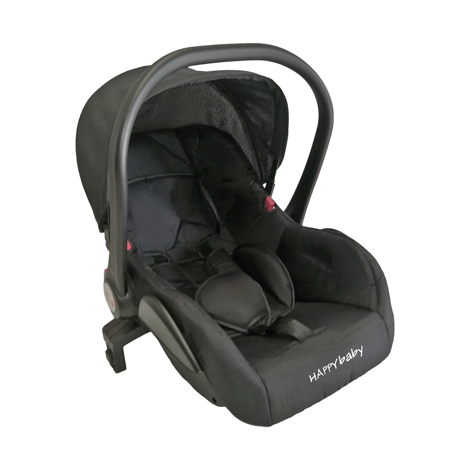 Coche Bebe Moises Alizze Happy Baby Negro con Portabebe