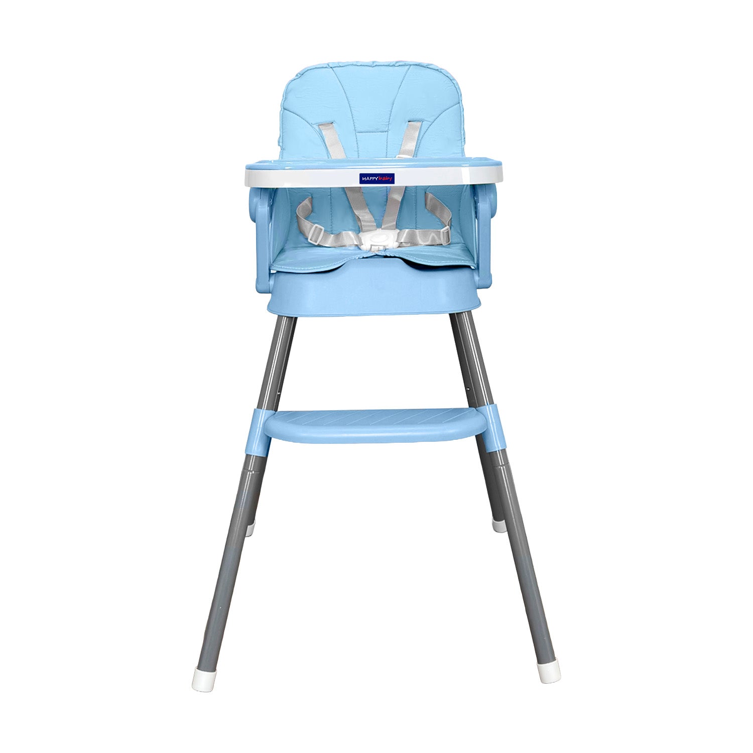 Silla Comedor 3 en 1 bebé America Happy Baby Azul